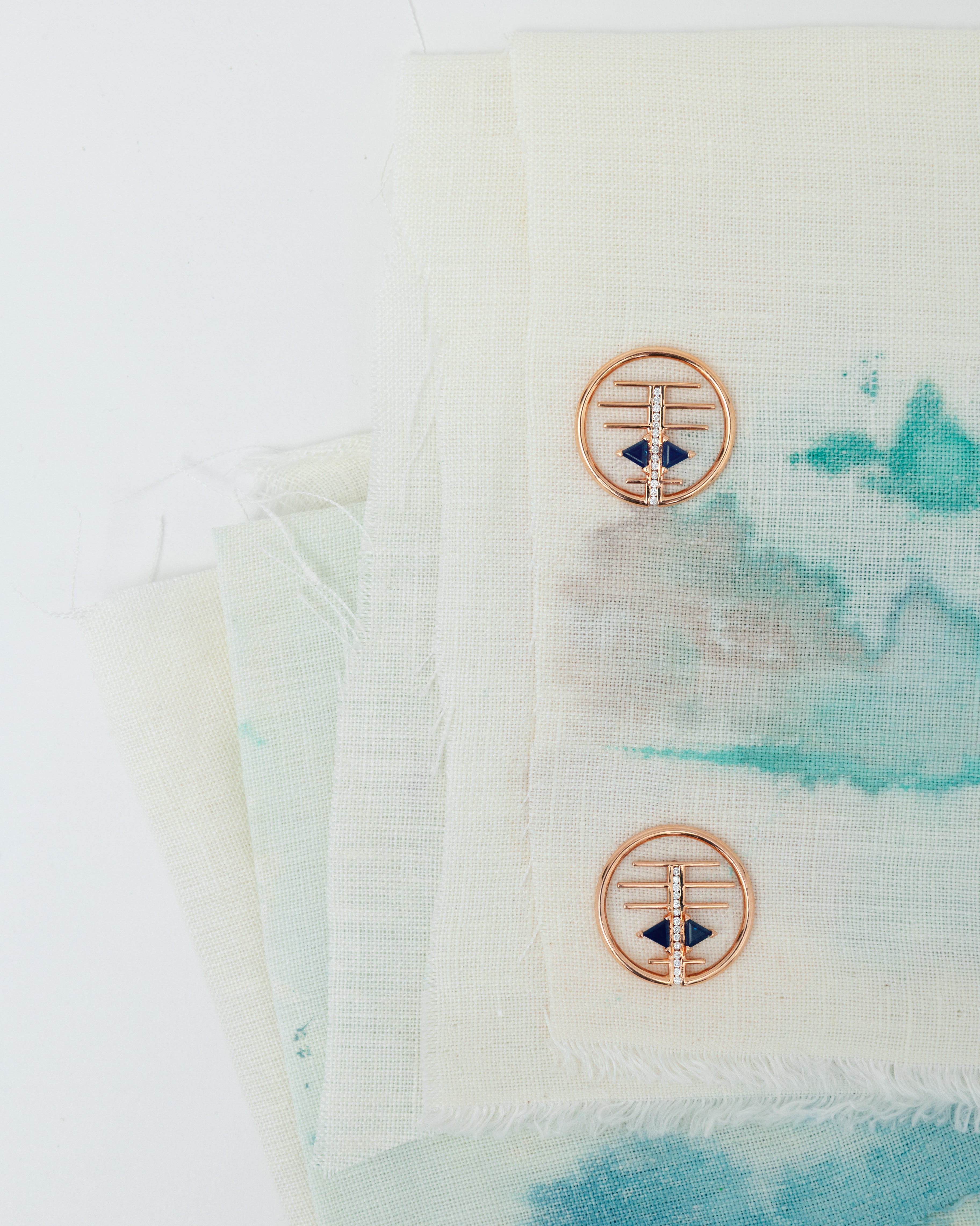 Blueprints earrings