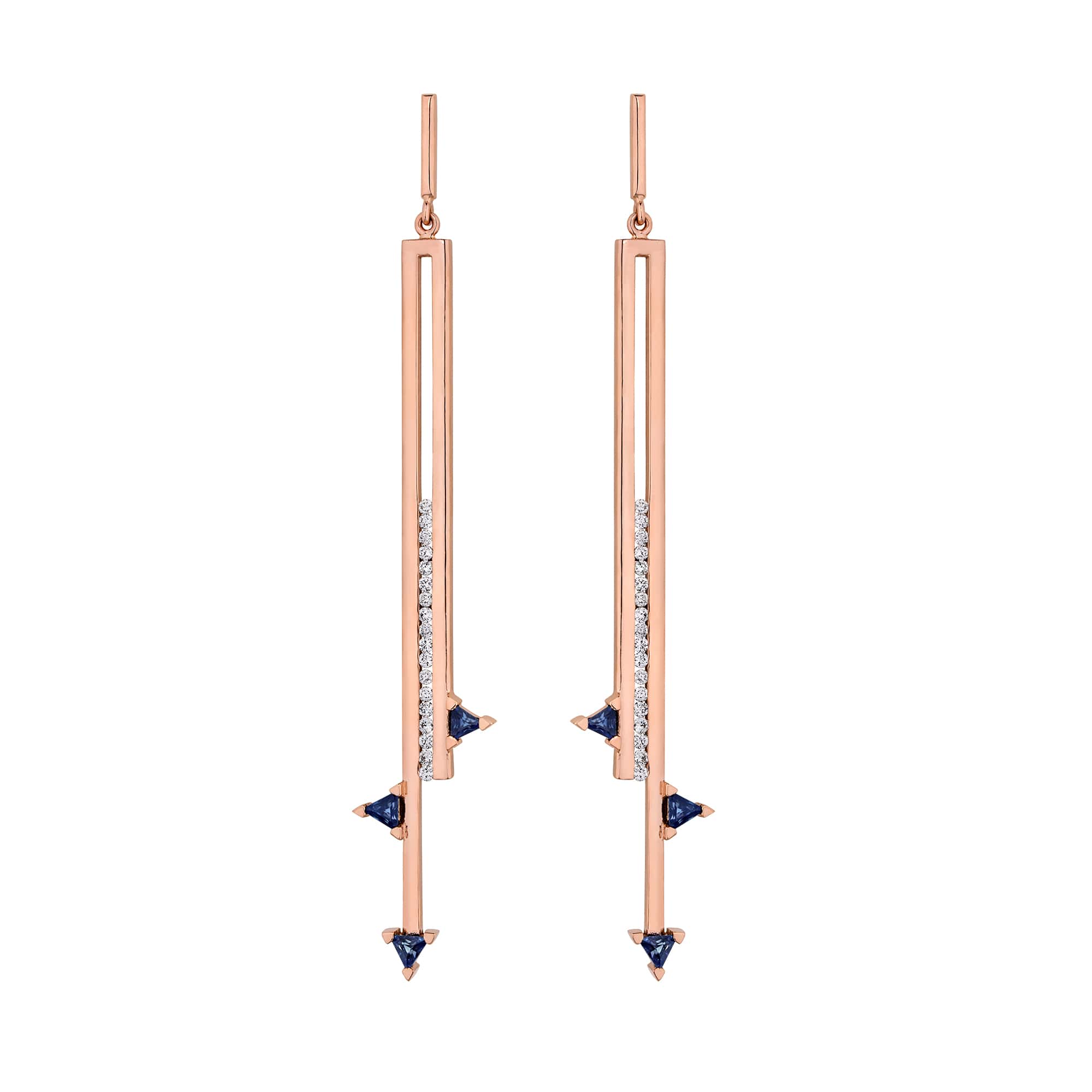 Blueprints Long earrings